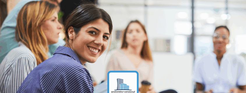 w pracy po powrocie do biura