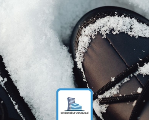 Wszędobylska sól zimą a sprzątanie biur